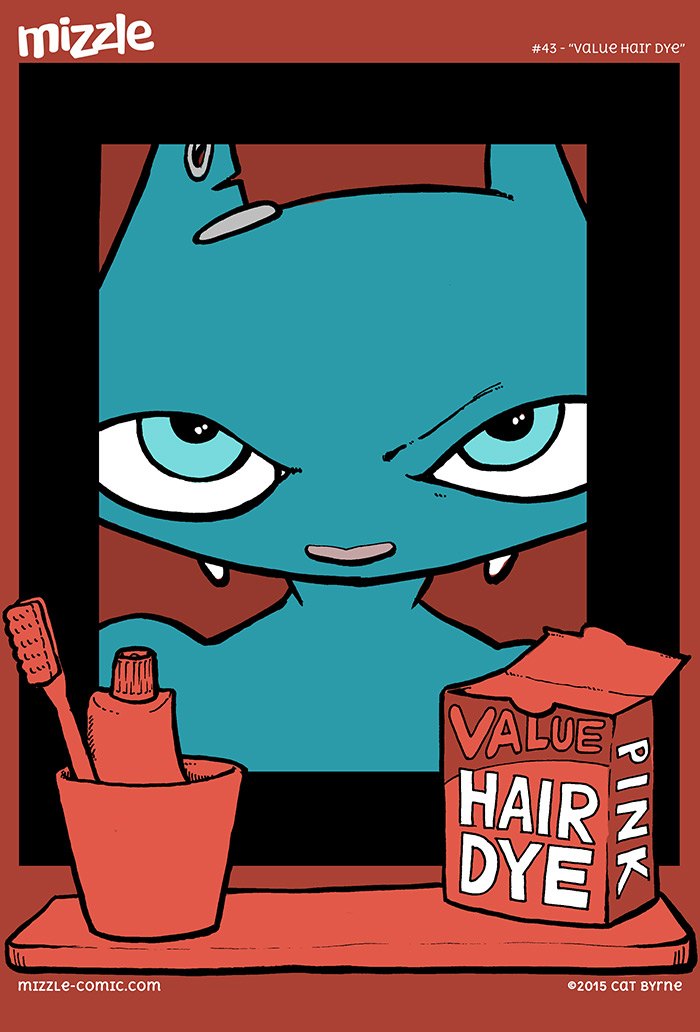 Value Hair Dye - Mizzle comic 43 by Cat Byrne